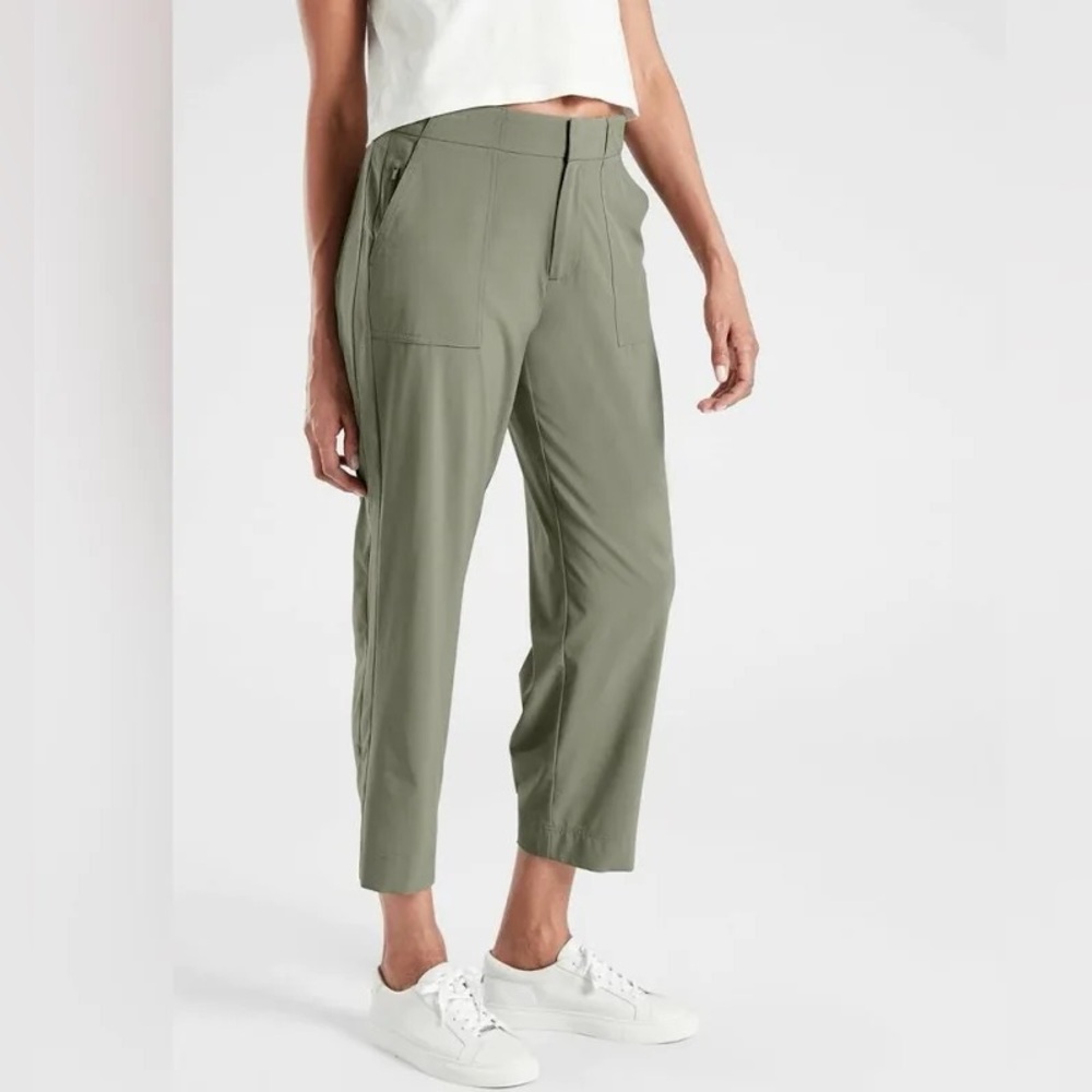 Athleta Tribeca Utility Crop Pants